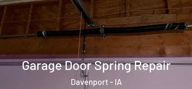  Garage Door Spring Repair Davenport - IA